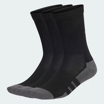 Три пары носков Essentials CLIMACOOL Crew adidas JC6455 (43-45) черный (4067901933055)