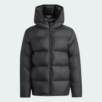 Детская куртка 3 STRIPES SYNTHETIC DOWN adidas KH0197 (140) черный (4069996807754)