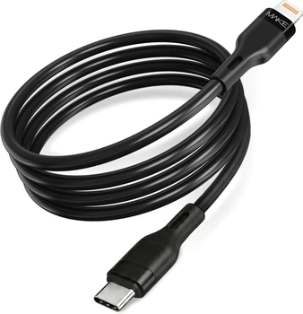 Кабель Make Type-C to Lightning 30W 1 м Silicone Black (MCB-LS1BK)