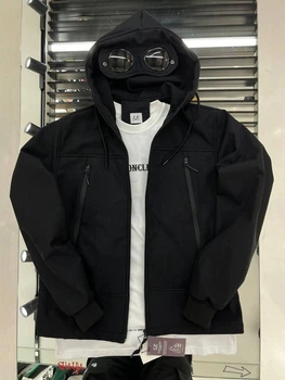 Вітровка C.P.COMPANY Soft Shell чорна M