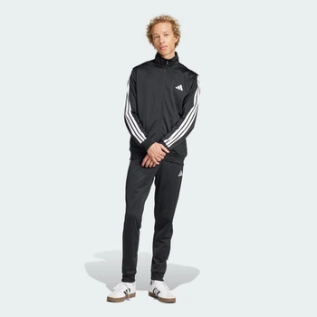 Мужской спортивный костюм Sportswear Basic 3-Stripes Tricot adidas JI8858 (XL) черный (4067901316360)
