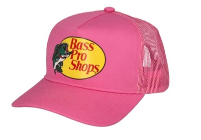 Рыбацкая кепка Bass Pro Shops Mesh Cap розовый