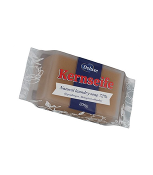 Кускове мило Deluxe Kernseife натуральне тверде мило для прання 72%, 200 гр. 4823097413159