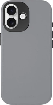 Чохол для смартфона Yaxo Leather Gear Slim Case для Apple iPhone 17 Bohemian Gray (YMALGSLCI1701GY)