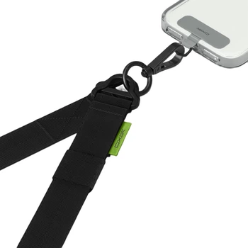 Pasek do telefonu Yaxo Crossbody Sport Lanyard Dusty Black (YMACSPLY01B)