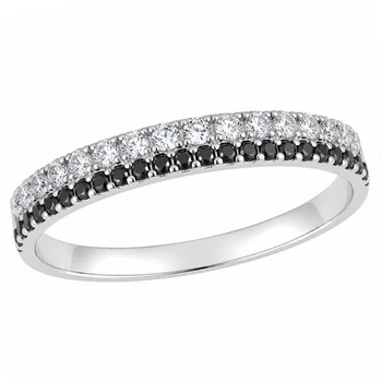 Каблучка срібна доріжка з фіанітами Silver Style 17 р. (11073.20 sku:2300103635290)