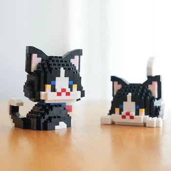 Конструктор Cute Cat 2 в 1 Фигурка Кот 421 деталей (01894)