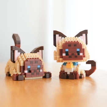 Конструктор Cute Cat 2 в 1 Фигурка Кот 395 деталей (01892)