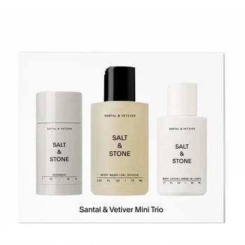 Набор миниатюр Salt & Stone Santal & Vetiver Mini Trio
