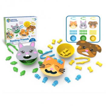 Игрушка для развития мелкой моторики Накорми животных Learning resources LER5569