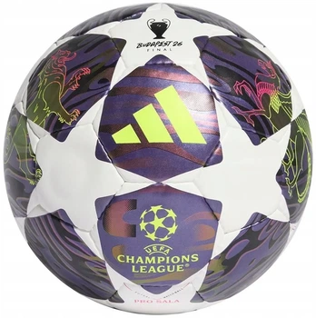 Мяч для футзала (мини-футбола) Adidas UCL 2026 Budapest Pro Sala JX9102 (размер 4)