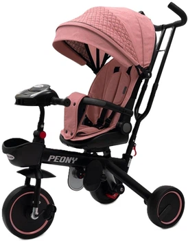 Rowerek spacerowy Baby Mix Peony Różowy 15922 (8596164159224)