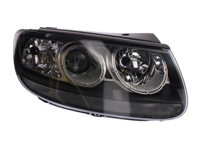 Фара передняя DEPO для Hyundai Santa Fe II 2010-2012 правая H7/H7, черная рамка, мех./эл. (221-1144R-LEMN2)