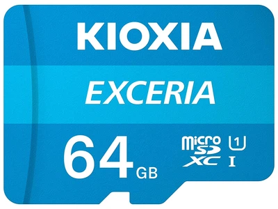 Картка пам'яті KIOXIA Exceria microSDHC 64Gb Class 10 UHS I + ad