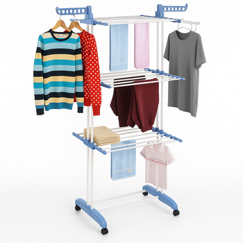Вішалка підлогова для верхнього одягу Garment Rack, Вішалка стійка для верхнього одягу ZO-53
