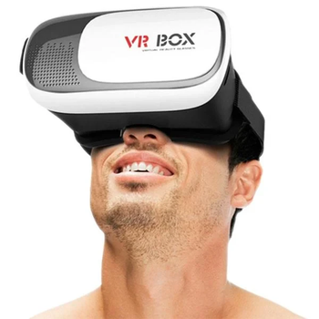 VR шлем для игр с пультом и регулируемыми линзами универсальные очки виртуальной реальности (821945)