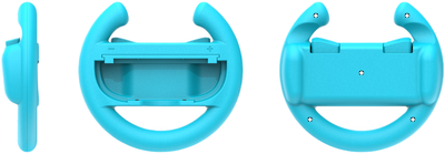 Тримач Кермо Yaxo для Joy-Con Wheels Set на NS/NS2 Inferno Orange/Hydro Blue (YGWSJCH01CM)