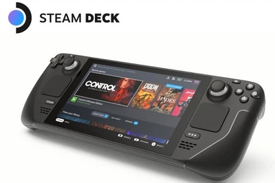 Игровая консоль Steam Deck (Valve, черный, 64 Gb)