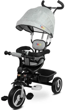 Прогулянковий триколісний велосипед Toyz Buzz Сірий TOYZ-0330 (5902021527717)