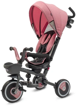Прогулянковий триколісний велосипед Baby Mix Relax 365 5в1 Рожевий 15114 (8596164151143)