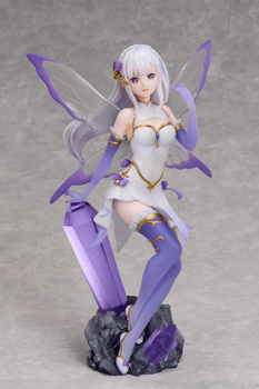 Аниме фигурка Kadokawa Эмилия Emilia Jewel Princess 1/7 Scale с Жизнь в альтернативном мире с нуля 23 см