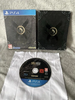 Диск для PlayStation 4 - Resident Evil Village Steelbook Edition, русская версия, Б/У