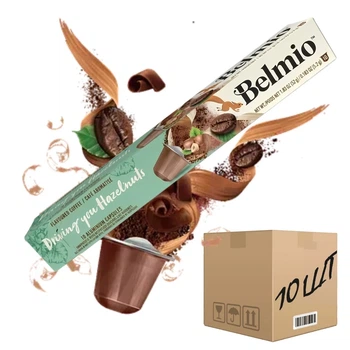 Кава в капсулах Nespresso Belmio Driving You Hazelnuts 10 шт (ящик 10 шт)