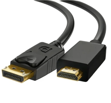 Кабель DisplayPort (M) – HDMI (M) 5 м, Black, Atcom 000349751