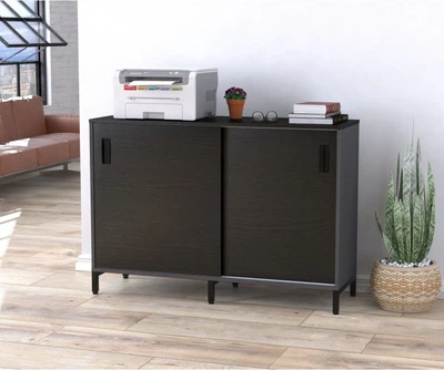 Тумба офисная с раздвижной дверцей LS-1200 MSMLOFT