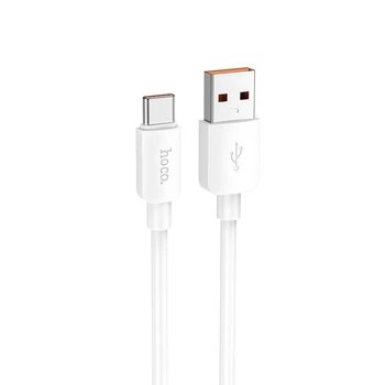 Кабель HOCO X96 Hyper 100W charging data cable Type-C White