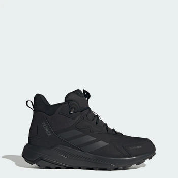 Мужские туристические ботинки Terrex Anylander Leather Mid Climaproof Hiking adidas KH8875 46.5 (11.5 UK) черный (4068815737517)