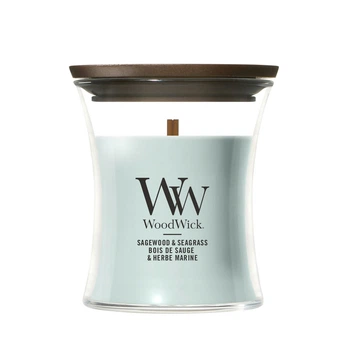 Ароматична свічка Woodwick Mini Sagewood & Seagrass 85 г (2674133E)