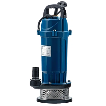 Дренажный насос Wetron QDX1.5w-16-0.37F 0,37 кВт 140 л/мин 15 м нержавеющая сталь 7,5 кг