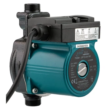 Насос циркуляционный LEO 3.0 LRP15-90A/160 123Вт Hmax 9м Qmax 25л/мин чугун 160мм
