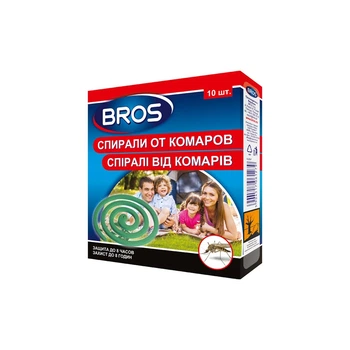 Спираль от комаров Bros 14400 10 шт
