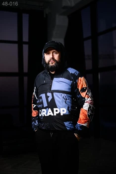 Анорак утеплений DRAPP S Чорний (48-016)