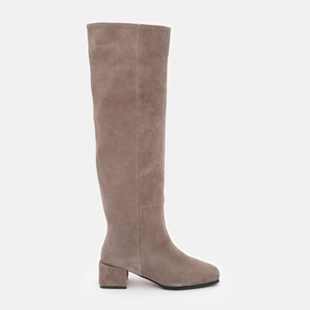 Женские зимние сапоги замшевые Ashoes 2780/1 36 23.5 см Темный Латте (ROZ6501005435) ($LD095715) - Уценка