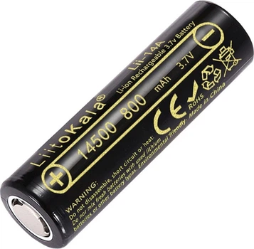 Аккумулятор LiitoKala Lii-14A 14500 800mah battery