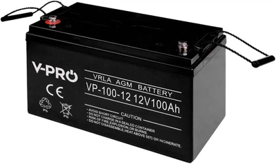 Аккумуляторная батарея Volt Polska AGM VPRO 12V 100 Ah (6AKUAGM100)