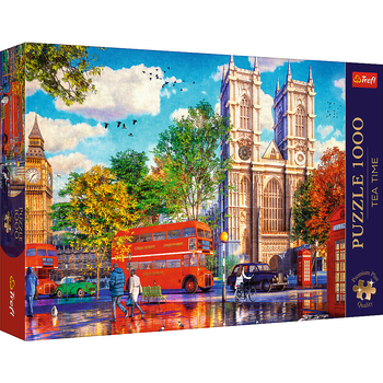 Puzzle Trefl Tea time Widok na Londyn Premium Plus Quality 1000 elementów (5900511108057)
