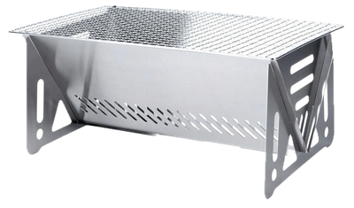 Grill węglowy Vilde 489384 składany stalowy 40 x 24 x 17 cm (5900670121355)