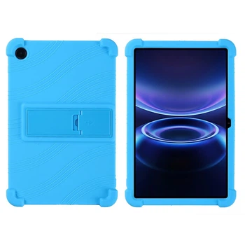 Чехол силиконовый с подставкой Xiaomi Redmi Pad 2 9.7" (2026) Голубой