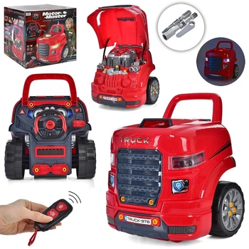 Детский интерактивный автотренажер-автомастерская ZIPP TOYS 008-978 с рулем, световыми и звуковыми эффектами