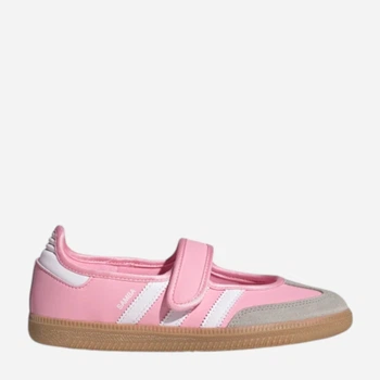 Підліткові шкіряні балетки для дівчинки Adidas Samba Jane J JP9544 36 Light pink (4068806300331)
