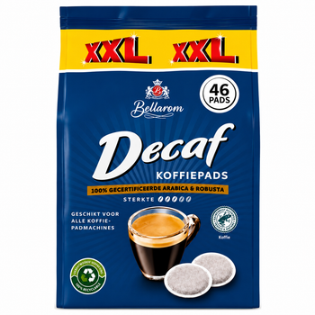 Кофе в чалдах Bellarom Decaf без кофеина 46 порций (Philips Senseo, 62 мм)