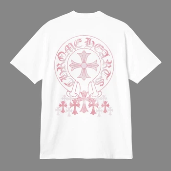 Футболка Chrome Hearts 88933 білого кольору, розмір S