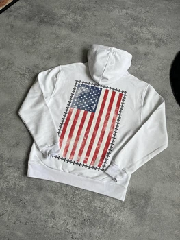 Худи Chrome Hearts 88915 белого цвета, размер M