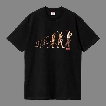 Футболка Supreme 88966 черного цвета, размер M