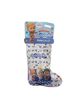 Ігровий набір-сюрприз Giochi Preziosi Cicciobello Amicicci у різдвяній шкарпетці з лялькою та аксесуарами