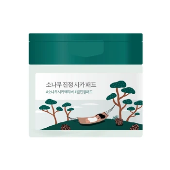 Заспокійливі пілінг-педи з екстрактом голок сосни ROUND LAB Pine Calming Cica Pad, 50 шт